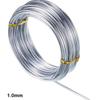 Silver Aluminum Craft Wire Bendable Metal Craft Wire For Making Dolls Skeleton DIY Crafts Soft Aluminum Wire Soft Easy To Bend