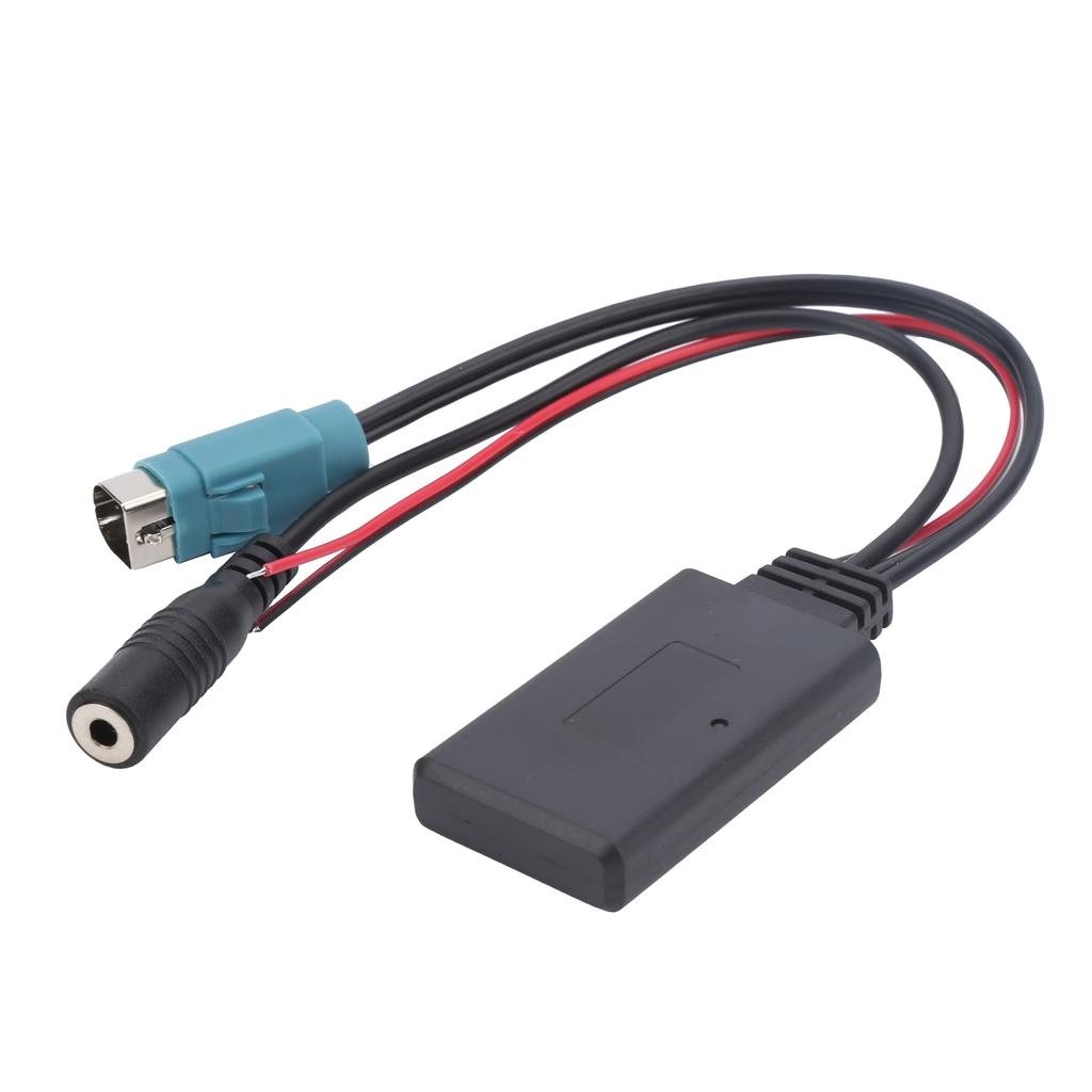 Car Bluetooth Wireless Radio AUX Cable Microphone Handsfree Adapter Fit for Alpine KCE‑236B CDA‑9852 E