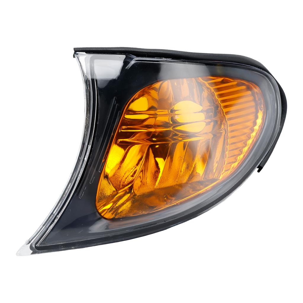 Left Front Indicator Turn Signal Yellow Corner Lights Fit For BMW 3 Series E46 02-05