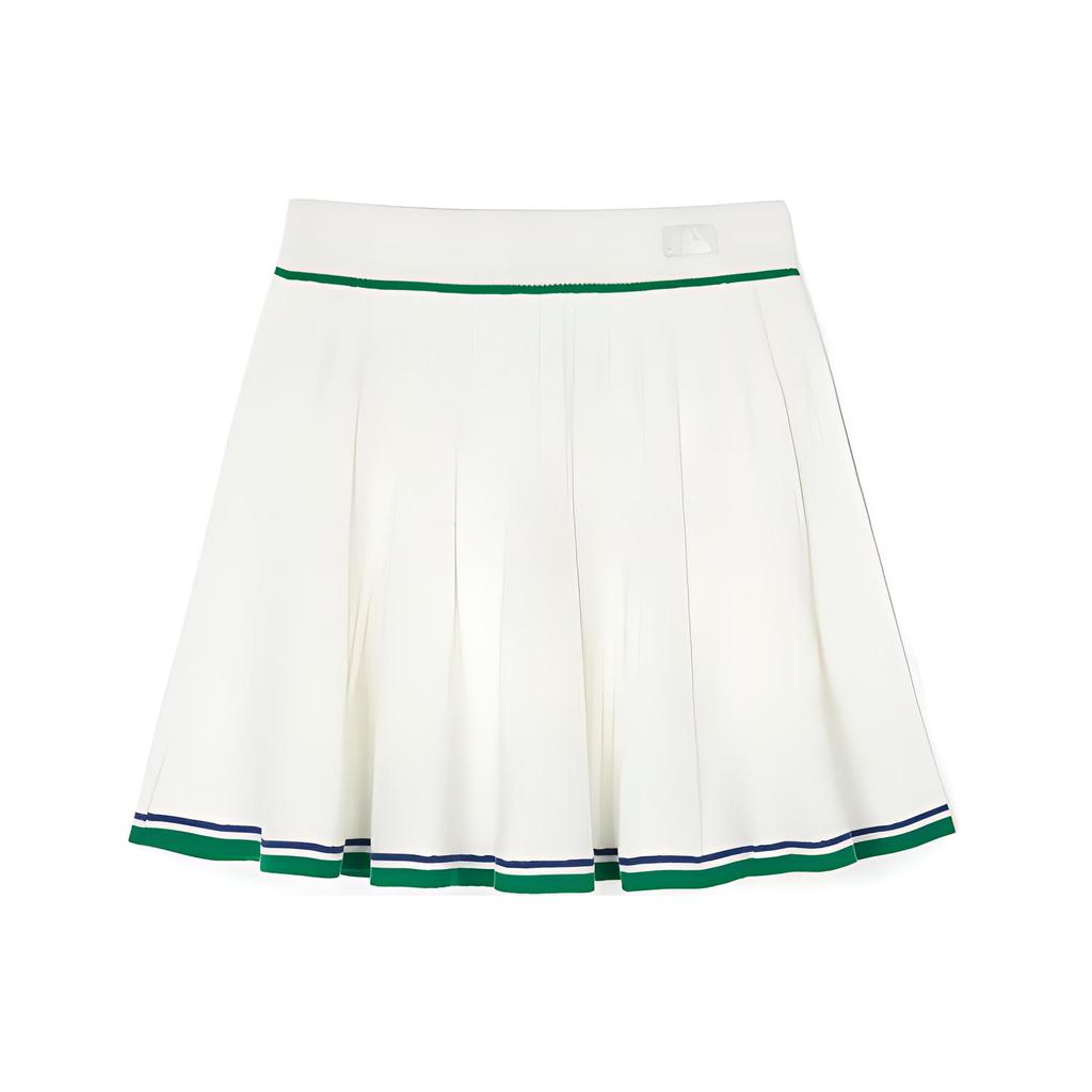 New MLB New York Yankees Casual Short Skirts Women's Cream White 3FSKV0343-50CRS