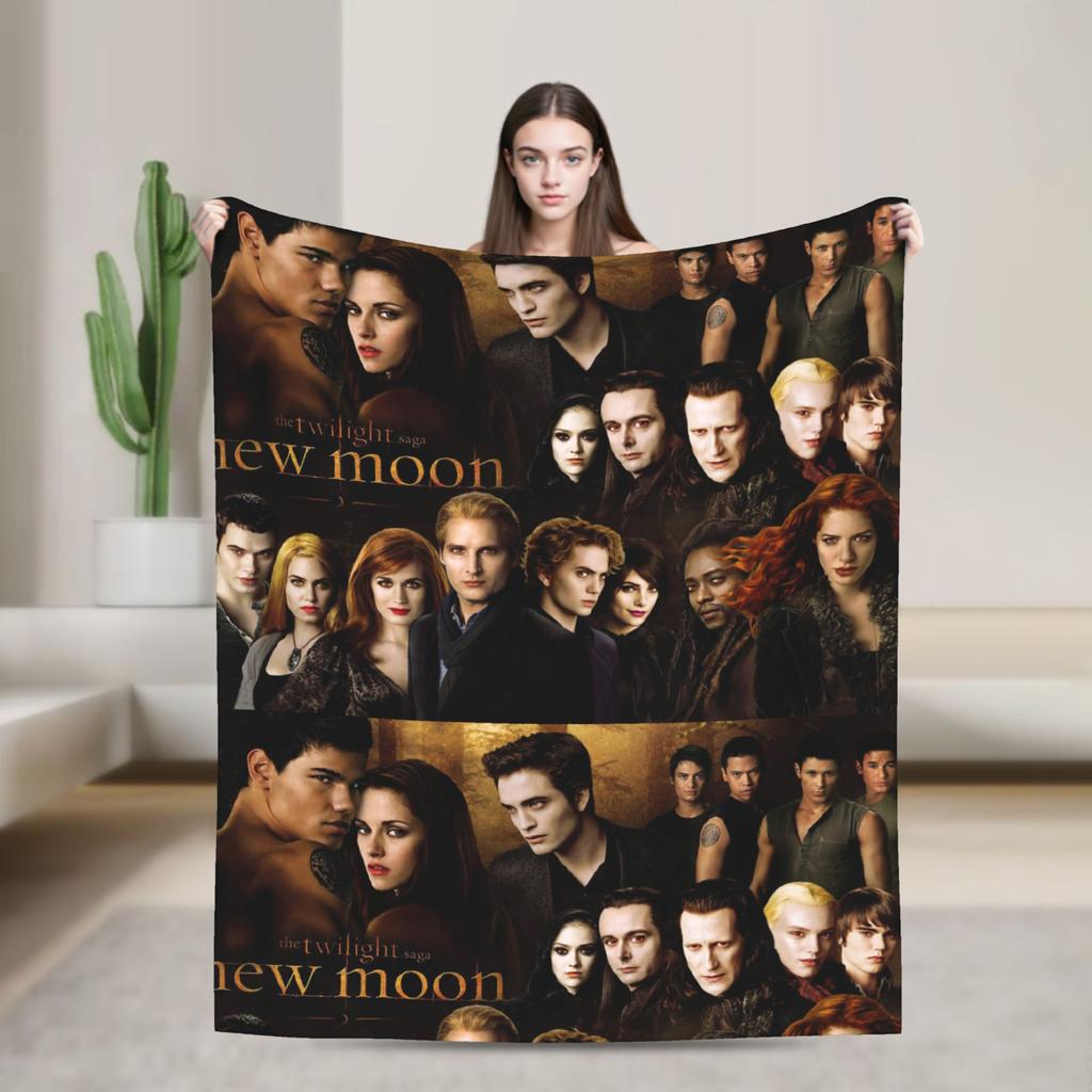 Jacob Black Flannel Blanket The Twilight Saga Movie Awesome Throw Blankets for Home 200x150cm Rug Piece