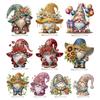 Special Shape Table Top Diamond Painting Ornament Kits Cute Gnome Diamond Painting Desktop Decorations Bedroom Table Decoration
