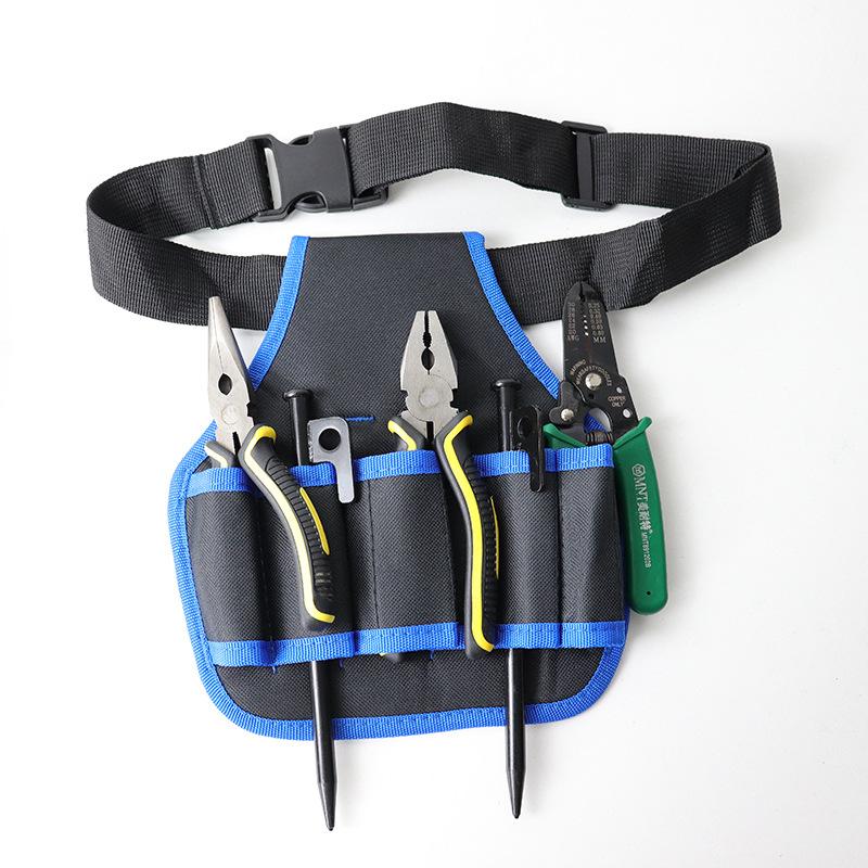 Oxford Cloth Toolkit Multi-Functional Fanny Pack Decoration Electrician Thickened Wear-Resistant Maintenance Surround Skirt