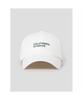 8SECONDS Typo Washed Ball Cap White