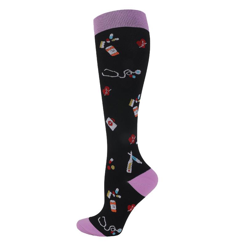 Unisex Cross-Border Sports Compression Running & Jump Rope Calf Socks