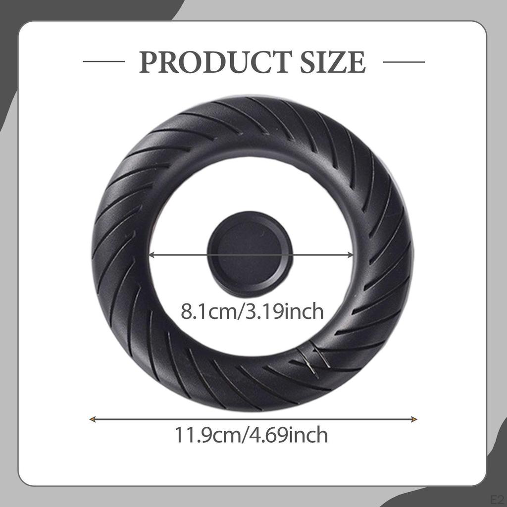 2x Gas Burner Covers Round Flame Replacement for Top Burners Cookers Restaurant Baking