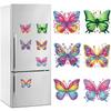 6 Pcs Full Drill Fridge Magnets Sticker Car Butterfly Dragonfly Diamond Painting Magnets Refrigerator for DIY Crafts Party Gift