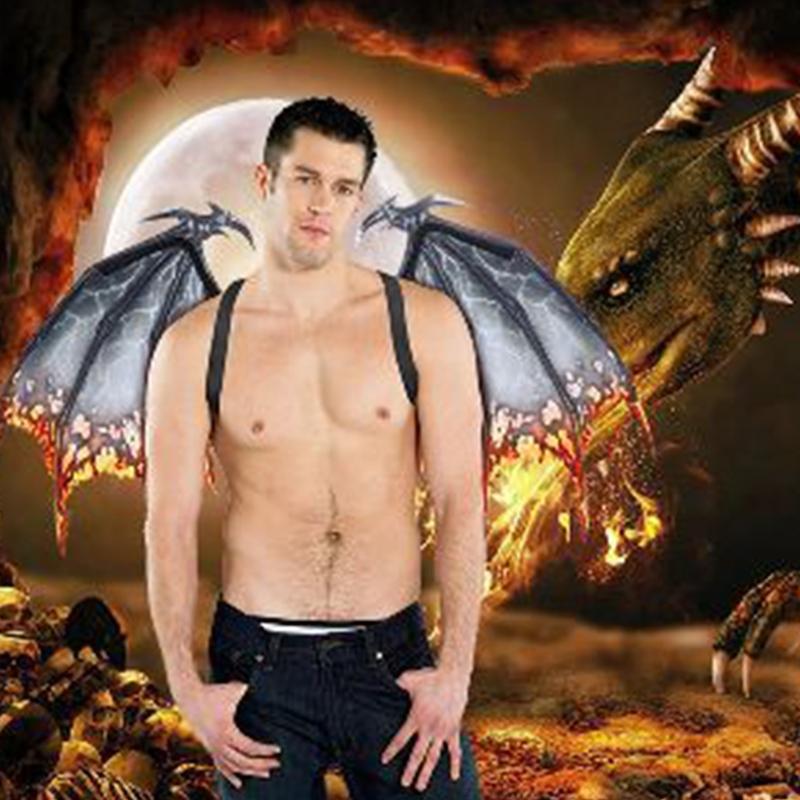 Adult Dragon Wing Costume Foldable Dragon Wing Adult Halloween Dragon Cosplay Costume for Women Men Halloween Dress Up