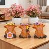 Highland Cow Series Resin Ornaments - Creative Home & Garden Decor