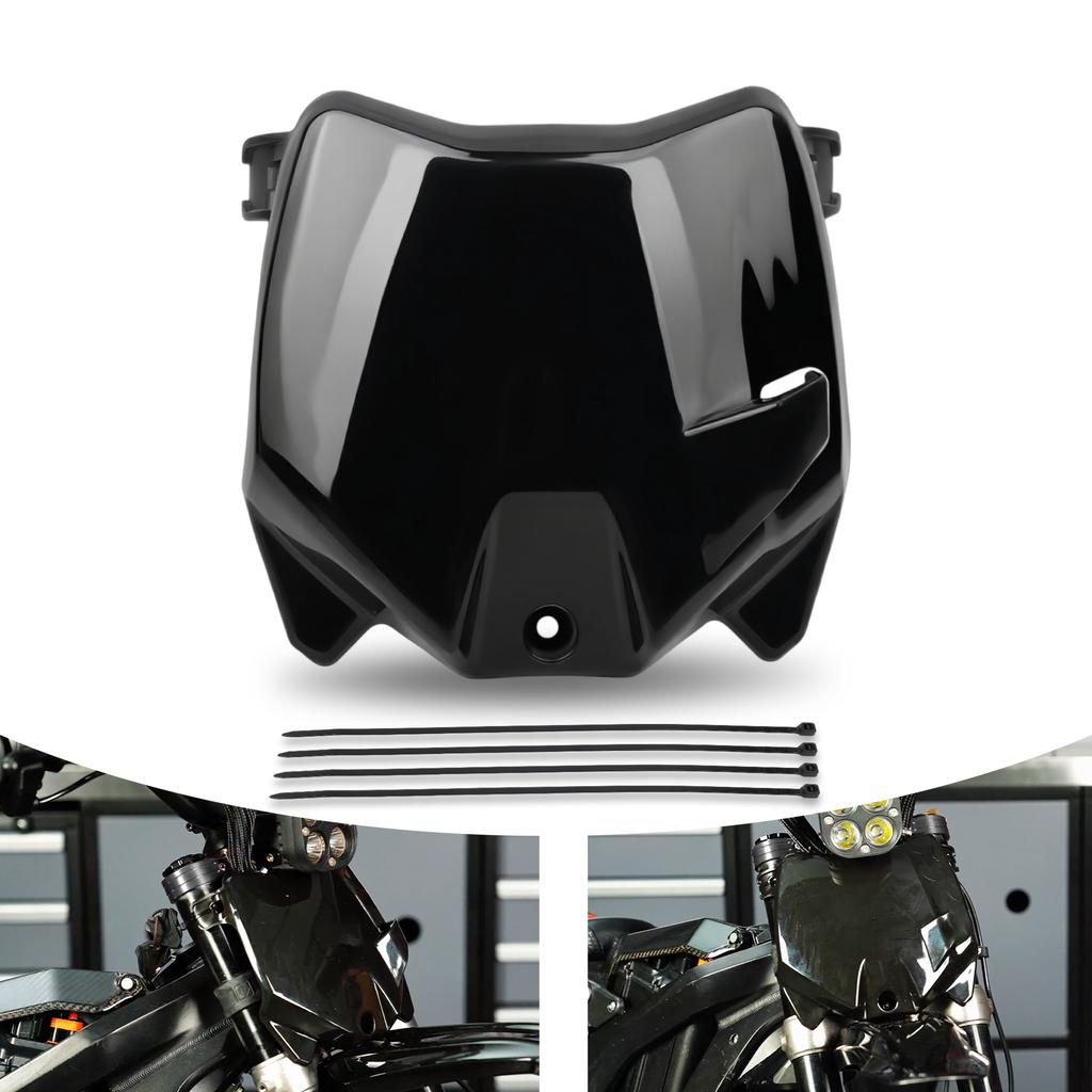 For Surron S X Front Number Plate Electric Bike Modified For Stark Varg Talaria Sting Q20 DirtBike E-Bike Front License Plate