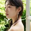Ribbon Beads Drop Earrings