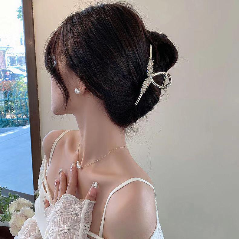 Barley Spike Elegant Updo Hairpin: Women's High-End Summer Hair Clip