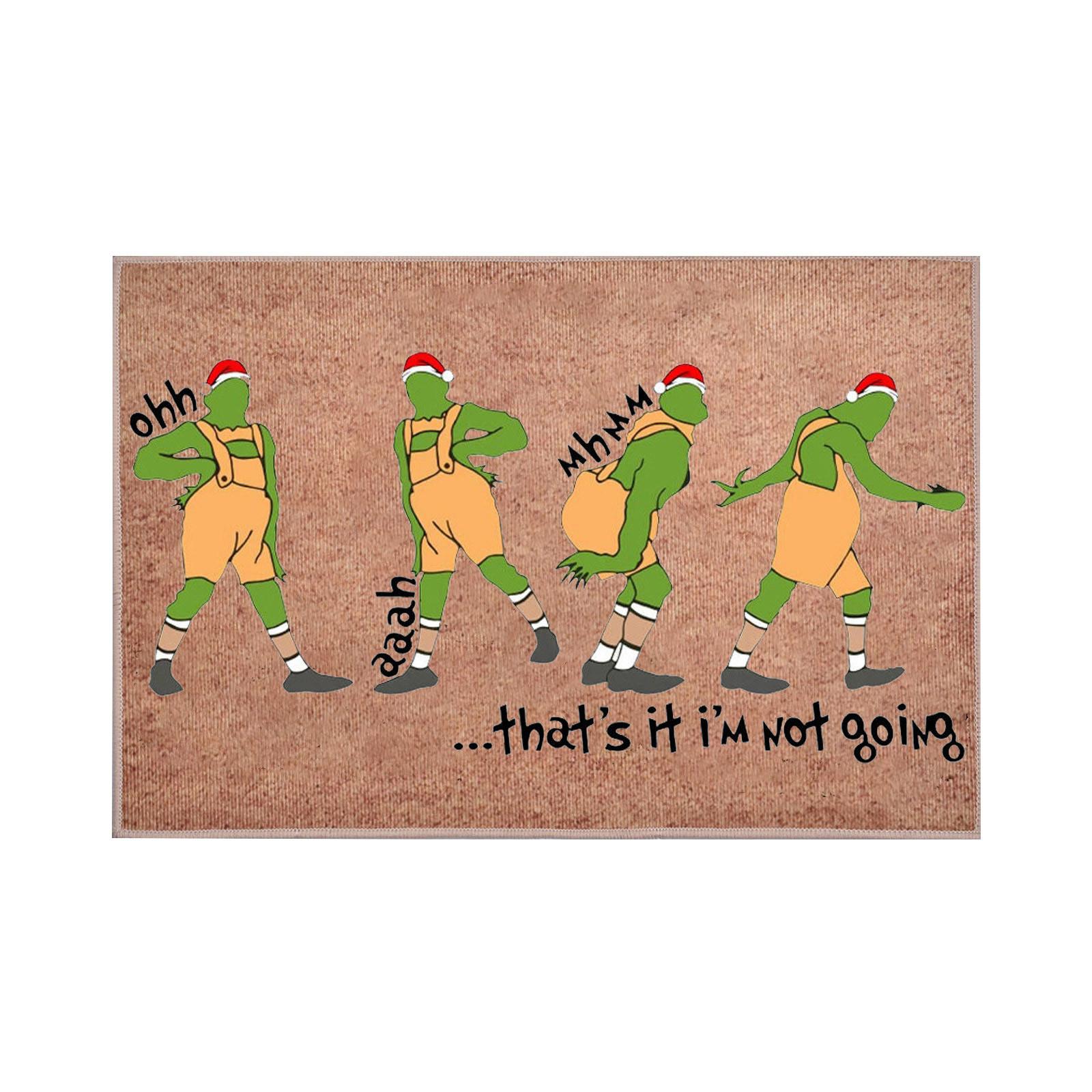 

Добро пожаловать в Рождество, коврик, кухонный коврик, спальня, ковер для гостиной, напольный коврик, коврик для дома One Size