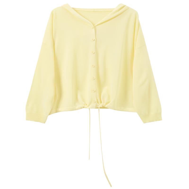 Sancai Women s Hooded Knit Cardigan L