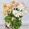 Artificial Dahlia Flower Wedding Hotel Restaurant Decoration Desktop Ornament