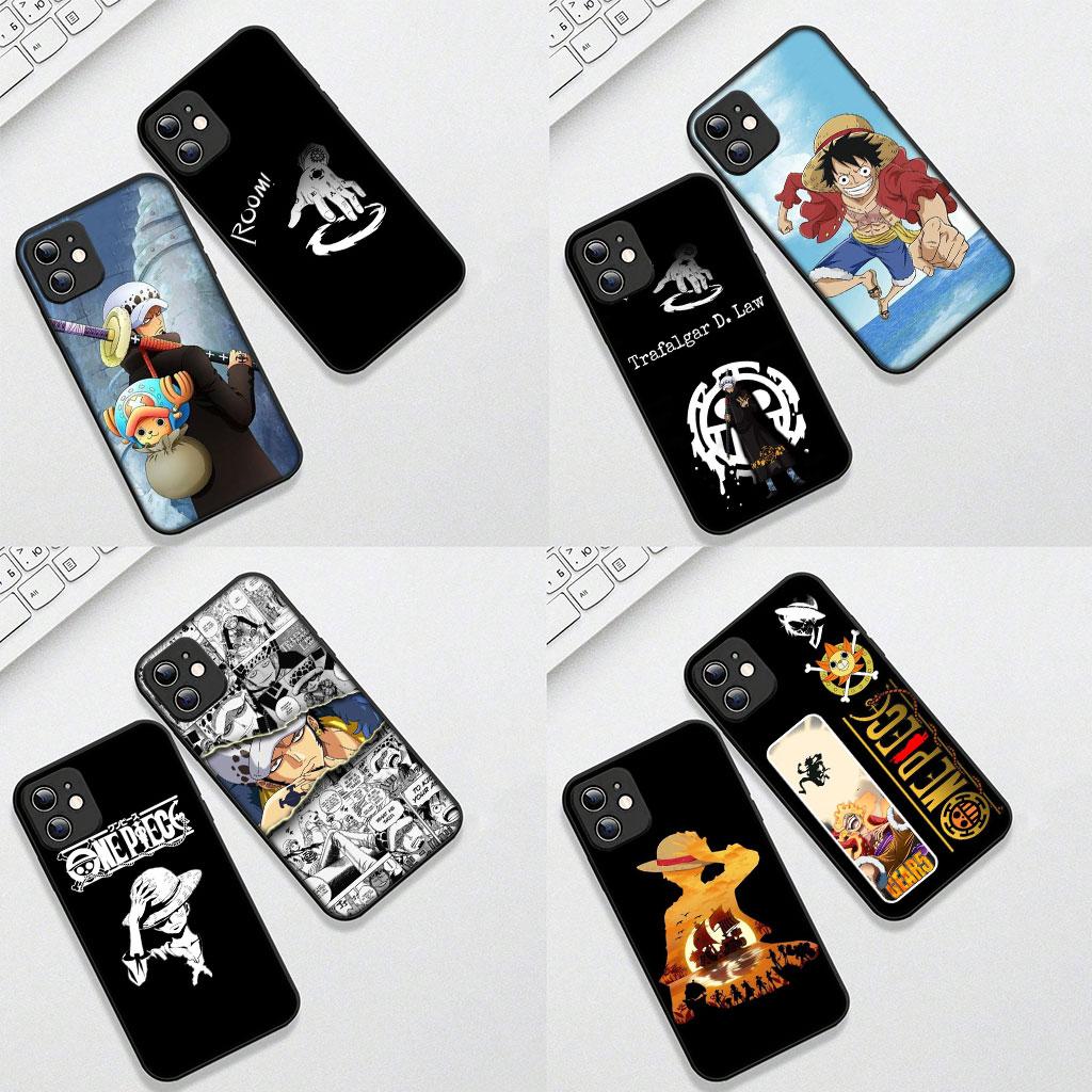 Cover for Apple iPhone 17 16 14 15 Pro Max Plus 15+ 16E XR ProMax Air + Coque Phone Case Trafalgar D Water Law One Piece Luffy