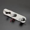 3 Way Wired Loaded Control Plate with Switch Knob for Electric Guitar Playing