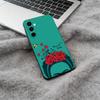 A-Artist F-Frida K-Kahlos Black Soft Silicone Phone Case for Samsung Galaxy A73, A71, A72, A70, A53, A52, A51