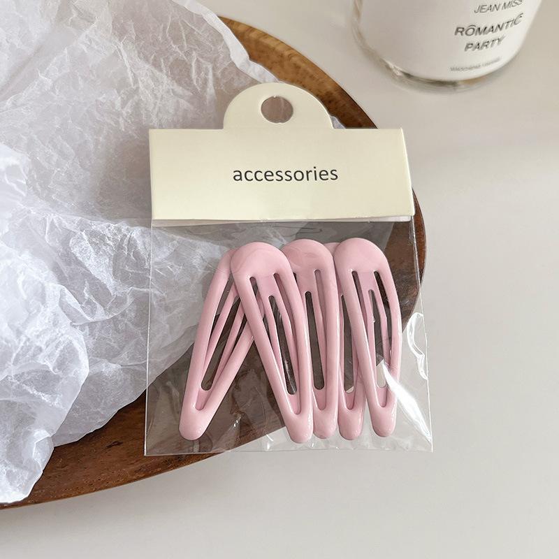 5 ks/sada Roztomilé bonbónové barvy tvar vodní kapky sponky do vlasů pro dívky sponky do vlasů BB sponky do vlasů pokrývky hlavy dětské vlasové doplňky dárek