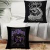 B-Black S-Sabbath Kapela Povlak na polštář Dekorativní na pohovku Domácí Oboustranný tisk Krátký plyšový Polštář Povlak na polštář Sváteční dárek