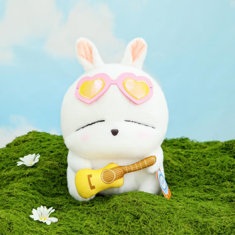 Rabbit Furry Rascal Plush Bear Girls Bedtime Pillow Birthday Gift For Toy Kids