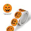 500-Count Halloween Stickers Halloween Labels Gift Sealing Stickers Self-adhesive Gift Wrap Stickers Halloweens Supplies