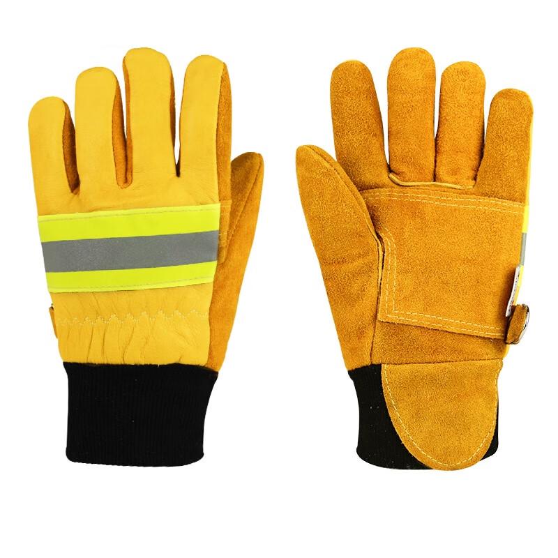 Cowhide Firefighting & Rescue Gloves L