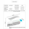 3 In 1 Gap Squeegee Brush Multi-Functional Deep Cleaning Tool for Kitchen Countertop Bathroom Floor Tile Car Interior Gap Cleaning