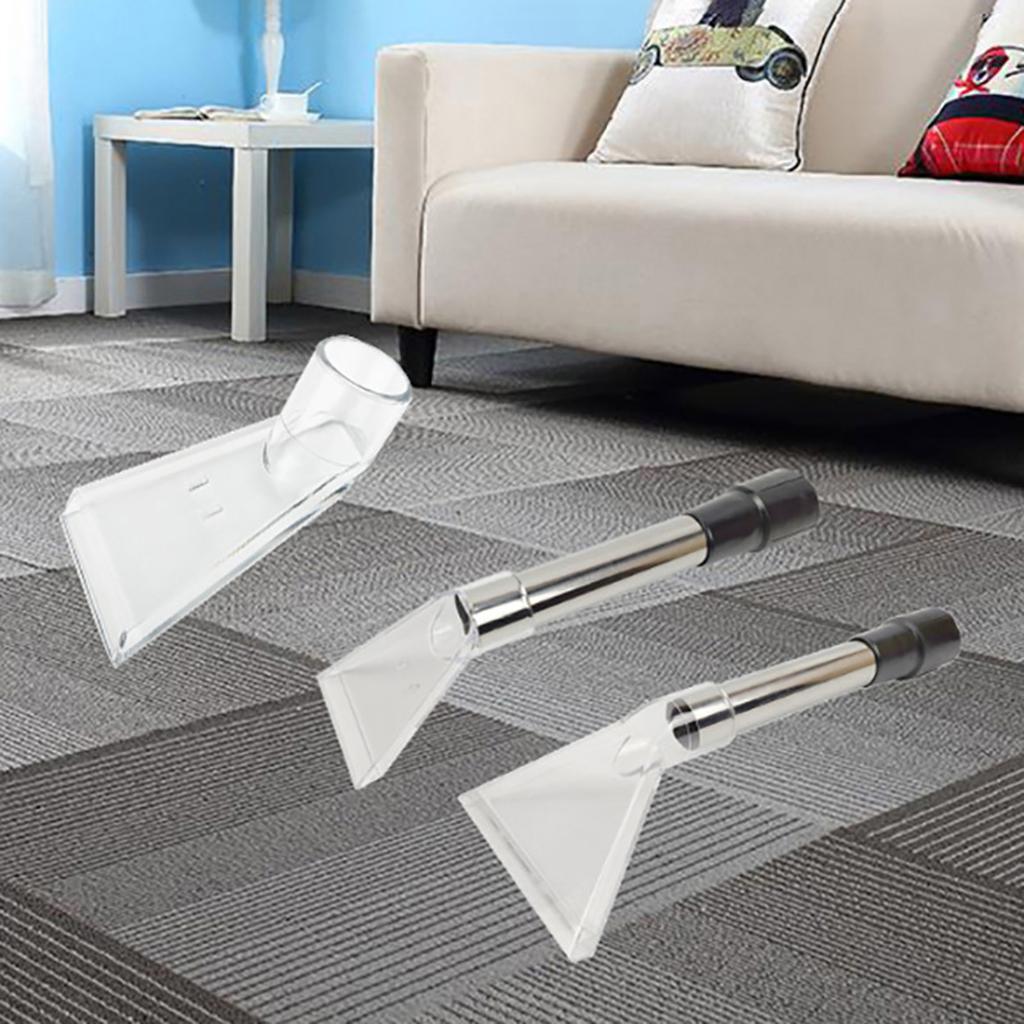 Swivel Head Carpet Cleaner Part Transparent Vacuum Nozzle Swivel Head Wet Dry Vacuum Cleaner Water Nozzle Replacement