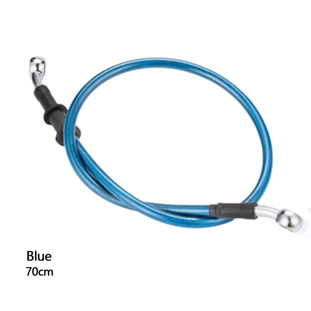 1PC Universal Motorcycle Brake Line Motorcycle Dirt Bike Braided Steel Hydraulic Reinforce Clutch Oil Hose Tube 500 To 800mm