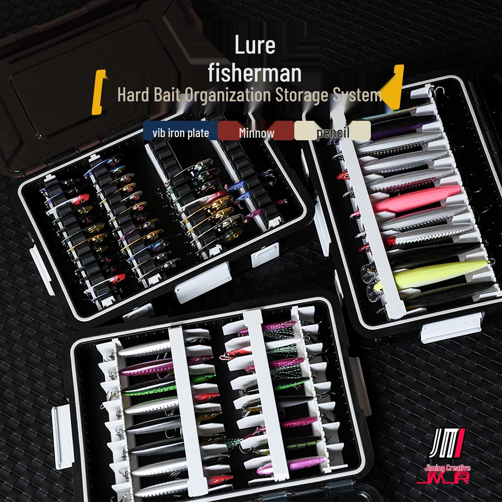 

2300 Lure Storage System: Minnow, Iron Plate, Bait & Accessory Box for Saltwater Fishing Model 2300-6: Finely Crafted Common Jig