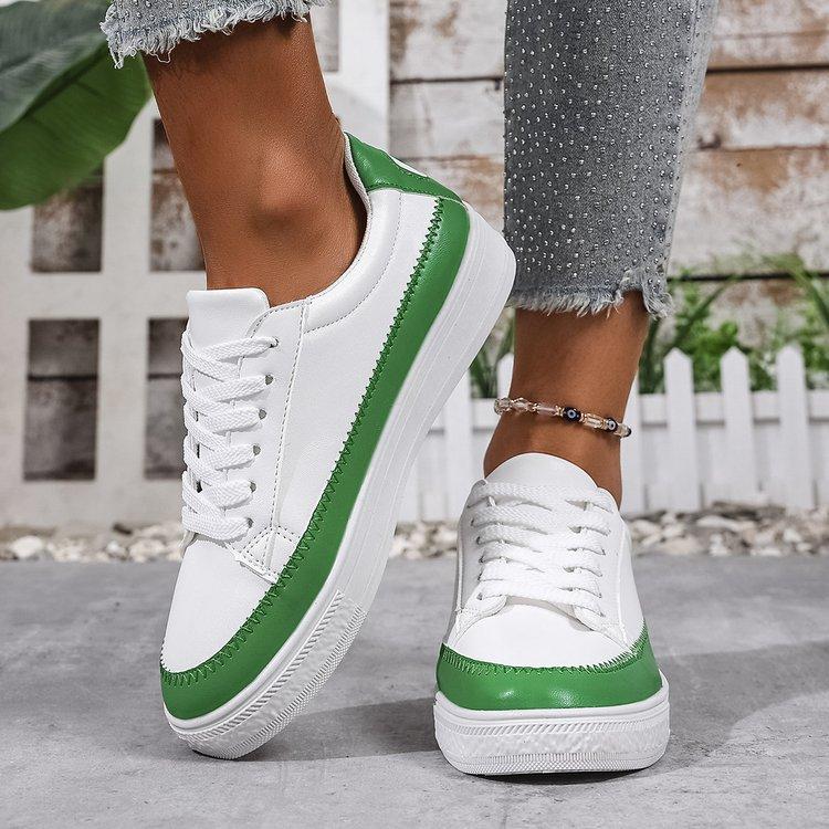

Casual large size strap color matching flat-soled women s shoes autumn new women s comfortable soft-soled single shoes 41