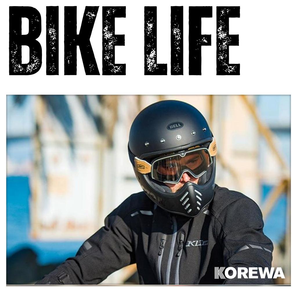KOREWA Goggles, Lens, Motorcycle, Moped, Jet Offroad, Motorcycle Goggles, Airsoft Motocross, Racing, Skiing, Snowboarding,