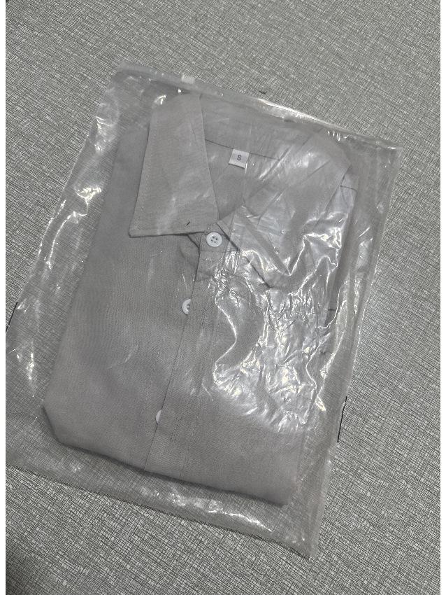 Men's Solid Color Cotton Linen Shirt - Long Sleeve Business Casual Style