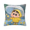 Pillow Cover Crayon Shin-Chans Graphic Cushion Cover Fashion Pillow Case For Sofa Home Decorative Pillowcases