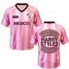 HarryStyles Koszulka Różowa Jersey Koszulka Tournee Together 2026 Nowe Koszulki Moda Letnia Dekolt V Oddychająca Siatka Jersey Unisex