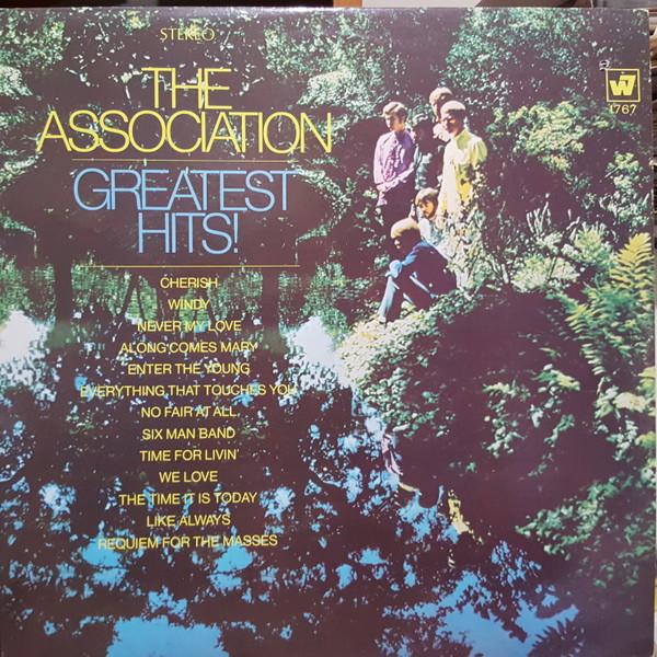 

LP Record ASSOCIATION 2 Greatest Hits WS1767 Warner Bros. Re Canada Rock Used