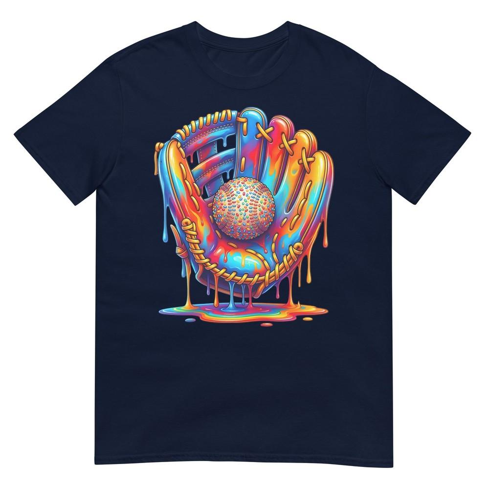 Baseball Drip For Boys Kids Ice Cream Drip Baseball Stuff Tshirt S