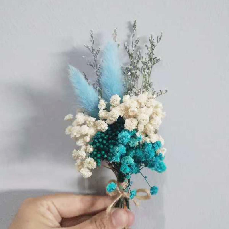 Mini Bouquet, Home Car Decoration, Christmas Pendant, Wedding Souvenir, Dried Flowers, Immortal Flower Bouquet
