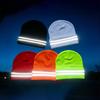 High Visibility Knit Beanie Night Commute Cycling Warm Stretch Men Women