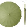 24-Rib Windproof Extra-Large Automatic Umbrella, Long Handle, for Men and Women, Customizable Logo