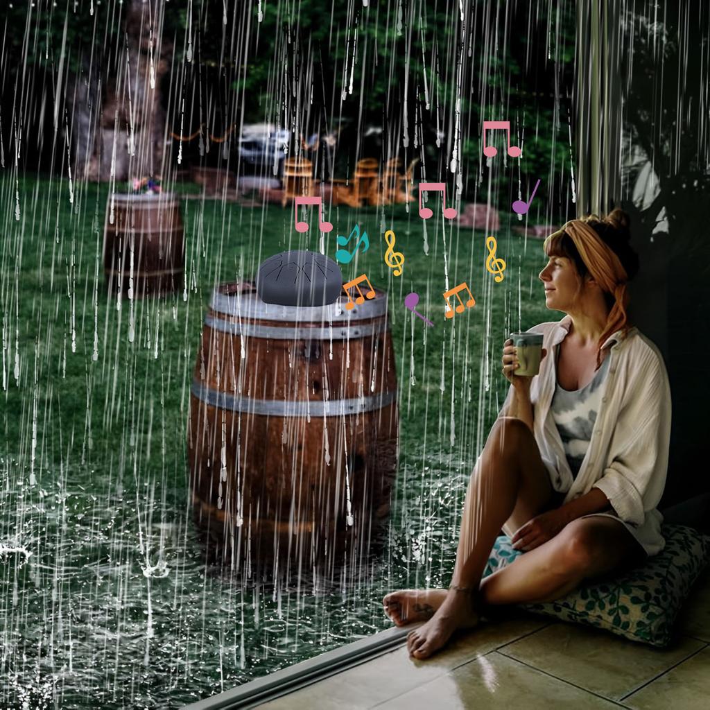 Rain Drum Tones Steel Tongue Drum Outdoors Rain Drum Instrument Mini Hand Drum Ethereal Drum Sticks Percussion Drum Accessories