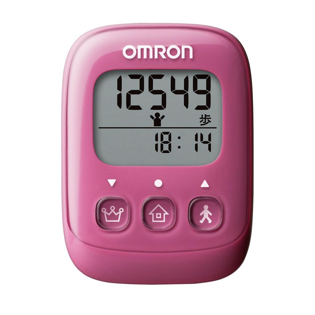 OMRON Pedometer, Pink, HJ-325-PK