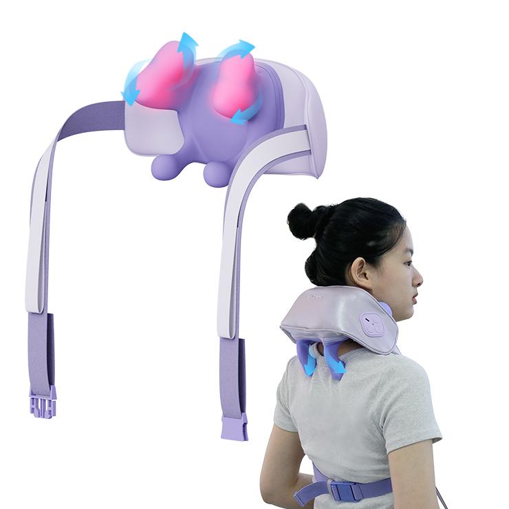 

Darius OEM ODM Shiatsu Neck And Shoulder Massager Machine Neck Pillow Neck And Shoulder Massager With Heat фіолетовий