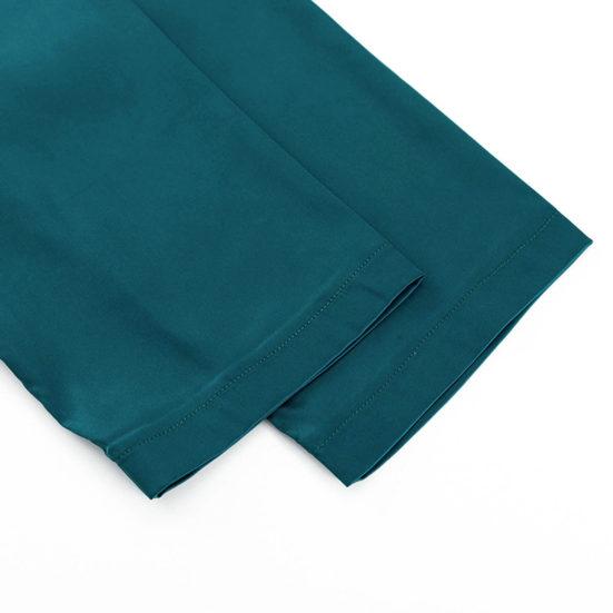 2 Teile/satz Frauen Mantel Hosen Anzug Formale Business Stil Einfarbig Lange Ärmel Lose Umlegekragen Breites Bein Gerade dame Mantel Hosen Set