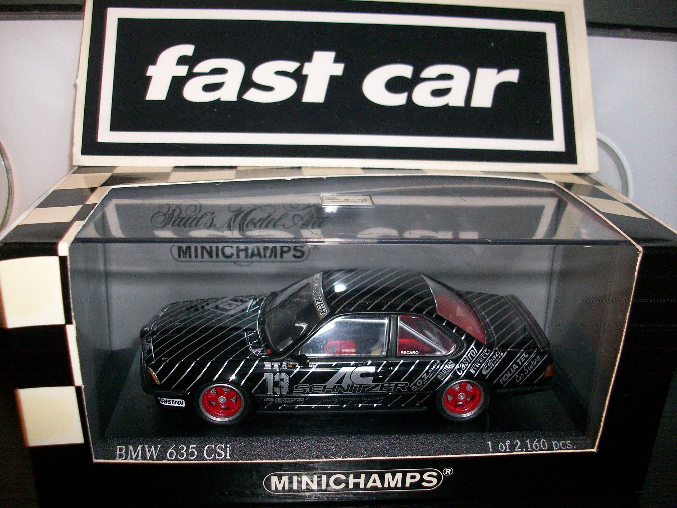 

Minichamps BMW 635 CSI DTM 1988 AC SCHNITZER A MINICHAMPS 430882613 1/43 GOESER,
