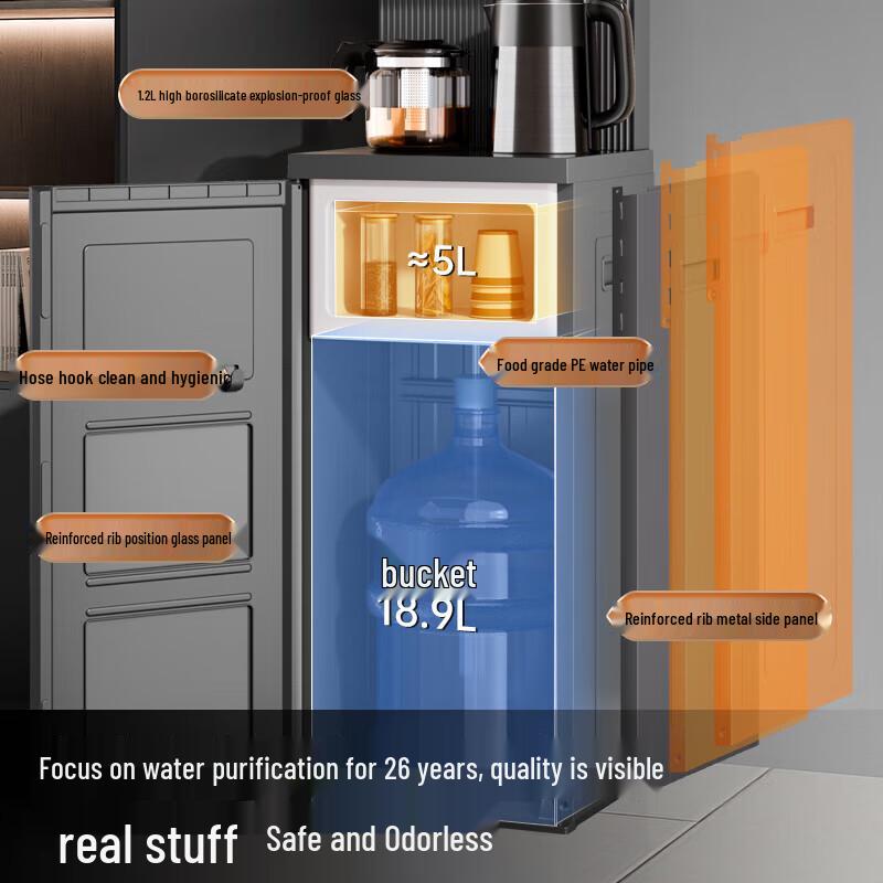 TRULIVA Smart Bottom-Loading Water Bar Dispenser CN plug (adapter included)