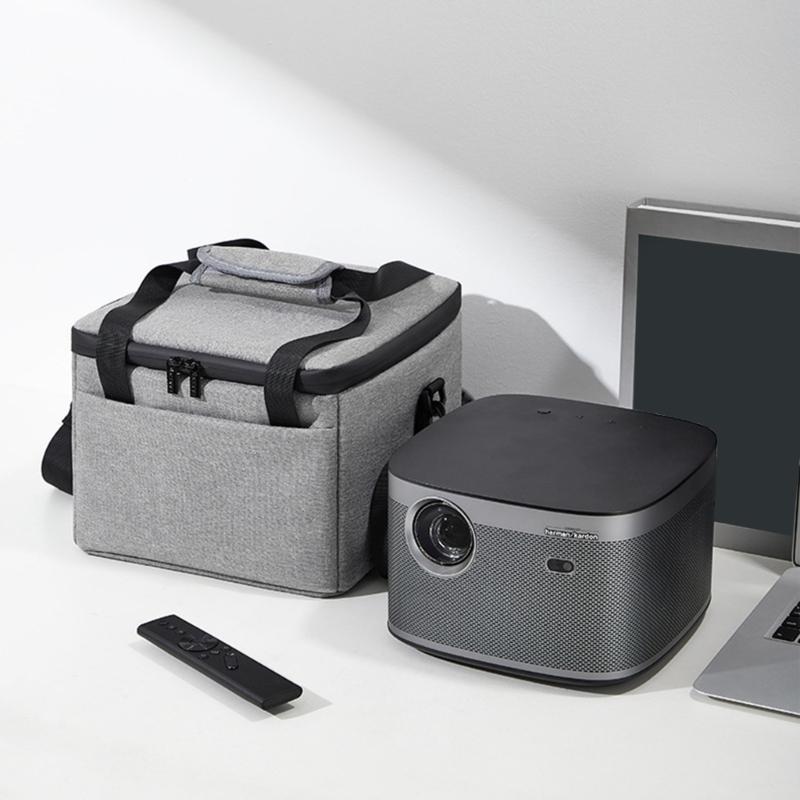 Waterproof Oxford Fabric Projector Carrying Case For H Series V Series Portable Storage Bag With Multiple Pockets