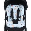 Baby Kinderwagen Kissen Sitzauflage mit Cartoonmuster Weiches Kissen Bequeme Baby Sitzauflage Atmungsaktive Baby Kinderwagenauflage