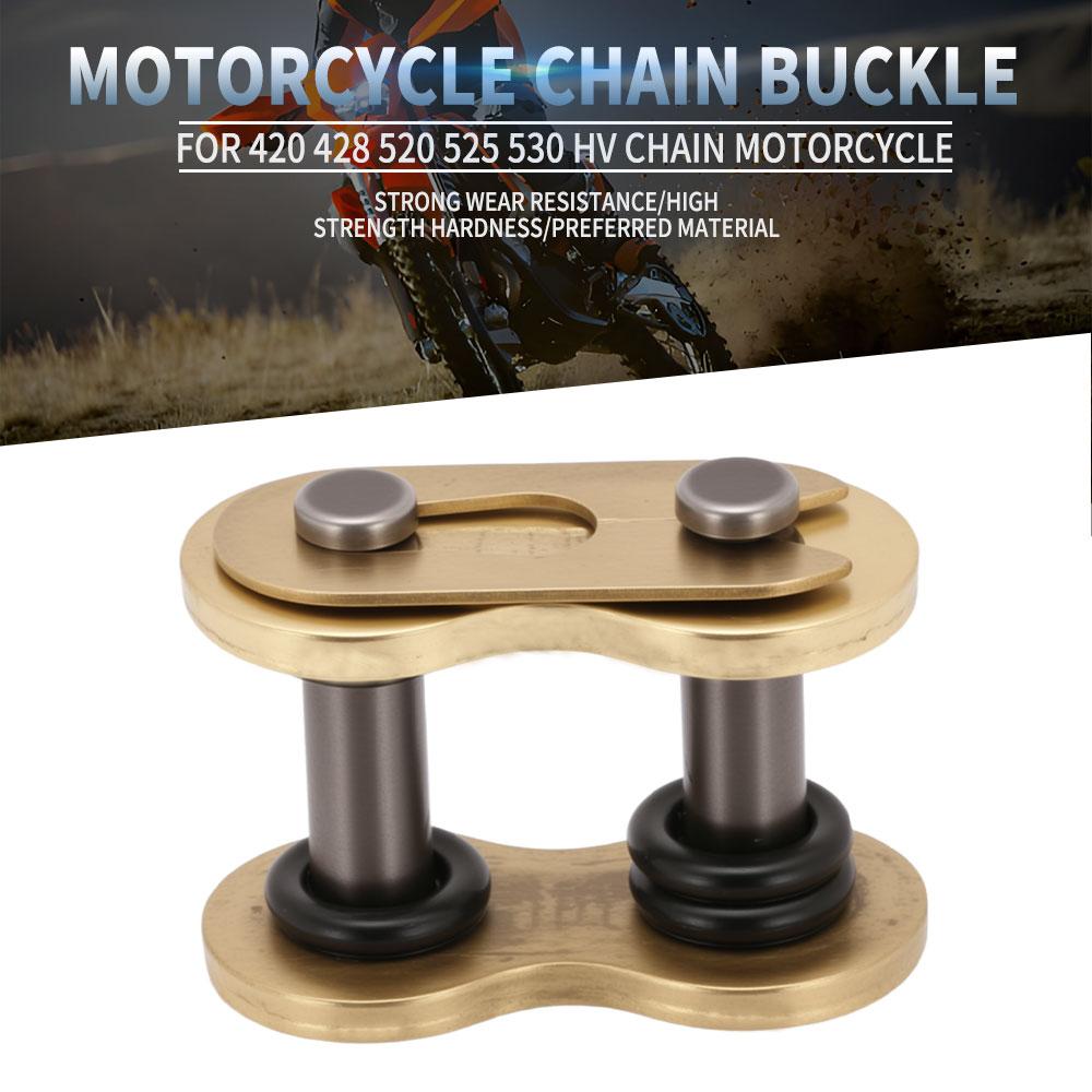 420 428 520 525 530HV Chain Connector Heavy Connecting Master Joint Link With O-Ring Chain Lock Motorcycle Buckle Ring Link JFG